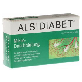 Alsidiabet Diabetiker Mikro Durchblutung Kapseln – PZN 3727671 (PZN 3727671) из Германии
