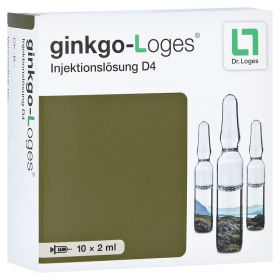GINKGO-LOGES Injektionslösung D 4 Ampullen – PZN 13703938 (PZN 13703938) из Германии