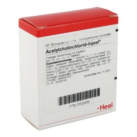 ACETYLCHOLINCHLORID Injeel Ampullen – PZN 3406 (PZN 3406) из Германии