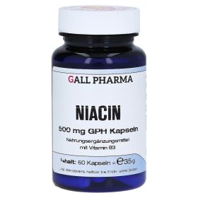 NIACIN 500 mg GPH Kapseln – PZN 13578427 (PZN 13578427) из Германии