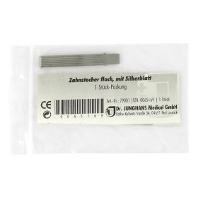 ZAHNSTOCHER Silberblatt flach – PZN 65169 (PZN 65169) из Германии