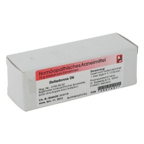 BELLADONNA D 6 Globuli – PZN 907467 (PZN 907467) из Германии
