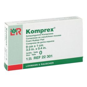 KOMPREX Schaumgummi Kompr.Gr.0 nierenf. – PZN 591024 (PZN 591024) из Германии