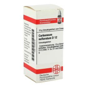 CARBONEUM SULFURATUM D 12 Globuli – PZN 419 (PZN 419) из Германии
