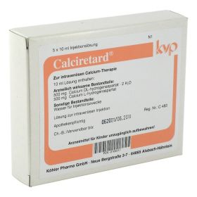 CALCIRETARD Ampullen – PZN 165617 (PZN 165617) из Германии
