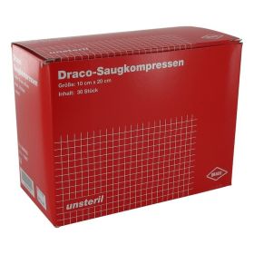 SAUGKOMPRESSEN unsteril 10x20 cm Draco – PZN 948785 (PZN 948785) из Германии