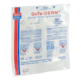 GOTA-DERM thin hydrokoll.Wundpfl.steril 15x15 cm – PZN 166545 (PZN 166545) из Германии