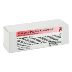CHAMOMILLA D 12 Globuli – PZN 907792 (PZN 907792) из Германии