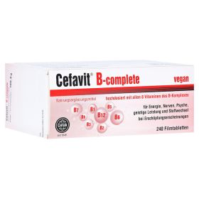 CEFAVIT B complete Filmtabletten – PZN 15298548 (PZN 15298548) из Германии