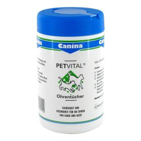 PETVITAL Feuchttücher f.Ohren vet. – PZN 969675 (PZN 969675) из Германии