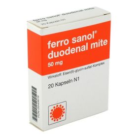 Ferro sanol duodenal mite 50mg – PZN 940878 (PZN 940878) из Германии