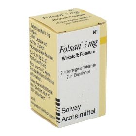 Folsan 5mg – PZN 1300098 (PZN 1300098) из Германии