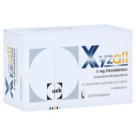Xyzall 5mg – PZN 8562 (PZN 8562) из Германии