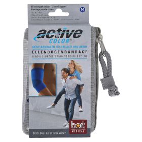 BORT ActiveColor Ellenbogenbandage M blau – PZN 6914451 (PZN 6914451) из Германии