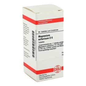 MAGNESIUM SULFURICUM D 6 Tabletten – PZN 1778084 (PZN 1778084) из Германии