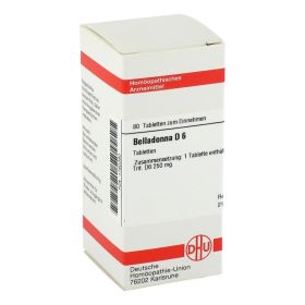 BELLADONNA D 6 Tabletten – PZN 1760380 (PZN 1760380) из Германии