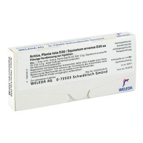 ARNICA PLANTA tota D 20/Equisetum arv.D 20 aa Amp. – PZN 1618475 (PZN 1618475) из Германии