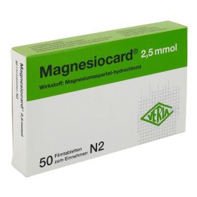 Magnesiocard 2,5mmol – PZN 1667812 (PZN 1667812) из Германии