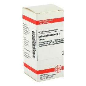 KALIUM CHLORATUM D 4 Tabletten – PZN 1775252 (PZN 1775252) из Германии