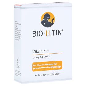 BIO-H-TIN Vitamin H 2,5mg – PZN 9900432 (PZN 9900432) из Германии