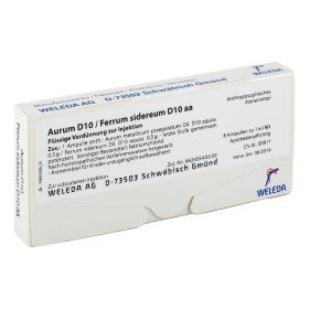 AURUM D 10/Ferrum sidereum D 10 aa Ampullen – PZN 1619150 (PZN 1619150) из Германии