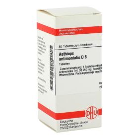 AETHIOPS ANTIMONIALIS D 6 Tabletten – PZN 1755456 (PZN 1755456) из Германии