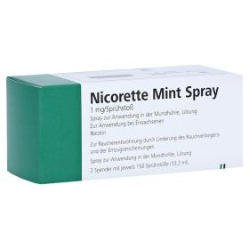 NICORETTE Mint Spray 1 mg/Sprühstoß – PZN 16136078 (PZN 16136078) из Германии
