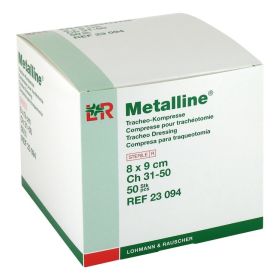 METALLINE Tracheo Kompressen 8x9 cm – PZN 2072736 (PZN 2072736) из Германии