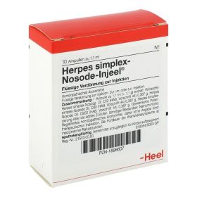 HERPES SIMPLEX Nosode Injeel Ampullen – PZN 1896607 (PZN 1896607) из Германии