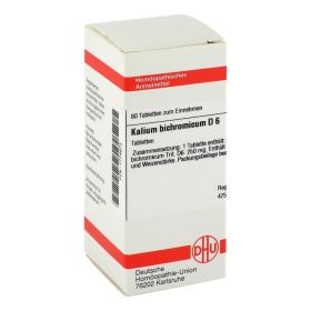 KALIUM BICHROMICUM D 6 Tabletten – PZN 1774873 (PZN 1774873) из Германии