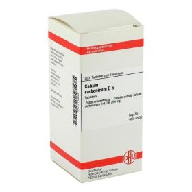 KALIUM CARBONICUM D 6 Tabletten – PZN 2116043 (PZN 2116043) из Германии
