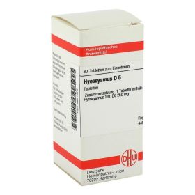 HYOSCYAMUS D 6 Tabletten – PZN 2631578 (PZN 2631578) из Германии