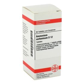 AMMONIUM CARBONICUM D 12 Tabletten – PZN 2127236 (PZN 2127236) из Германии