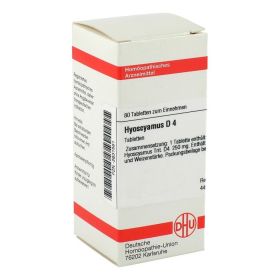 HYOSCYAMUS D 4 Tabletten – PZN 2631561 (PZN 2631561) из Германии