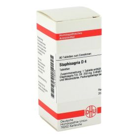 STAPHISAGRIA D 4 Tabletten – PZN 2106458 (PZN 2106458) из Германии