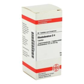 RHODODENDRON D 4 Tabletten – PZN 2104749 (PZN 2104749) из Германии