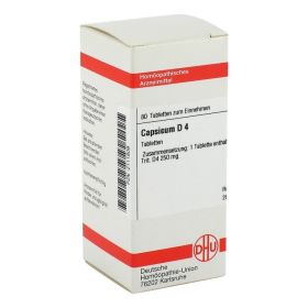 CAPSICUM D 4 Tabletten – PZN 2111809 (PZN 2111809) из Германии