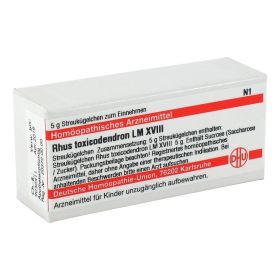 LM RHUS toxicodendron XVIII Globuli – PZN 2659967 (PZN 2659967) из Германии