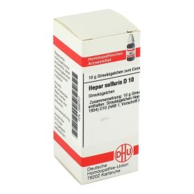 HEPAR SULFURIS D 10 Globuli – PZN 2890707 (PZN 2890707) из Германии