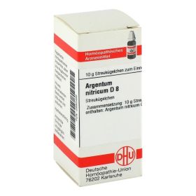 ARGENTUM NITRICUM D 8 Globuli – PZN 2893485 (PZN 2893485) из Германии