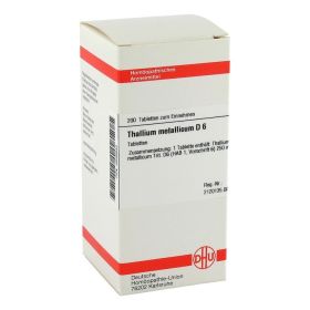 THALLIUM METALLICUM D 6 Tabletten – PZN 2636943 (PZN 2636943) из Германии