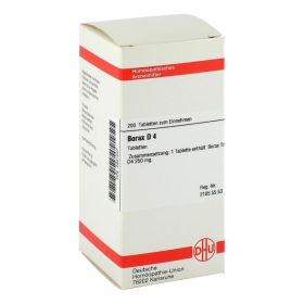 BORAX D 4 Tabletten – PZN 2801247 (PZN 2801247) из Германии