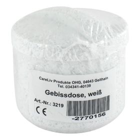 GEBISSDOSE mit Einsatz u.Deckel weiß – PZN 2770156 (PZN 2770156) из Германии