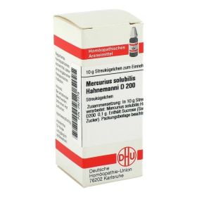 MERCURIUS SOLUBILIS Hahnemanni D 200 Globuli – PZN 2927379 (PZN 2927379) из Германии