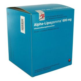 ALPHA-LIPOGAMMA 600 mg Infusionslsg.-Konzentrat – PZN 2757380 (PZN 2757380) из Германии