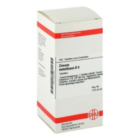 ZINCUM METALLICUM D 3 Tabletten – PZN 2637397 (PZN 2637397) из Германии