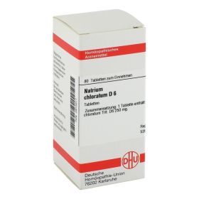 NATRIUM CHLORATUM D 6 Tabletten – PZN 2815611 (PZN 2815611) из Германии