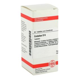 CROTALUS D 6 Tabletten – PZN 2897508 (PZN 2897508) из Германии