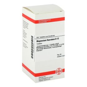 MAGNESIUM FLUORATUM D 12 Tabletten – PZN 2812475 (PZN 2812475) из Германии