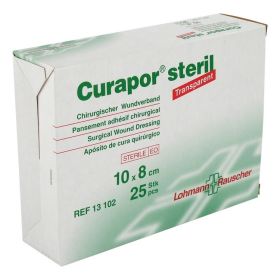CURAPOR Wundverband steril transparent 8x10 cm – PZN 2913756 (PZN 2913756) из Германии